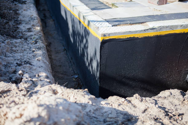 SJ Waterproofing Pros completing home waterproofing near Milford, IN